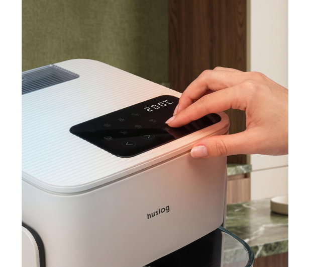Huslog Air Fryer CrystalSteam szklany beżowy  4,2L - 1596764 - zdjęcie 7